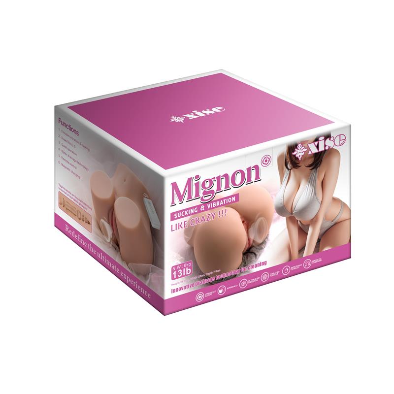 Male Masturbator Mignon Doll with Vibration and Sucking 6.1 kg