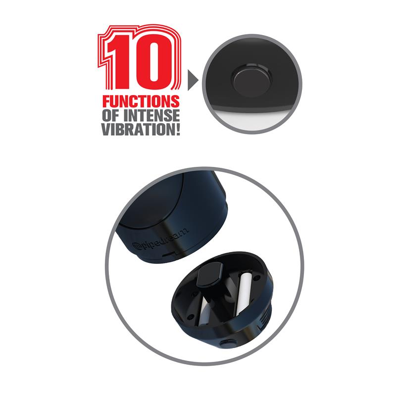 Pipedream Extreme Toyz Mega Grip Vibrating Stroker Ass