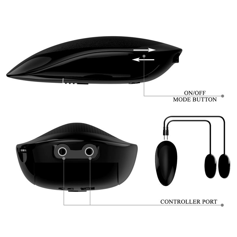 Samantha Vibrating Vagina and Ass Masturbator