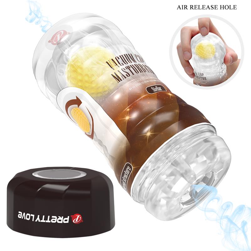 Stellar Ball-Rolling Masturbator Cup Yellow