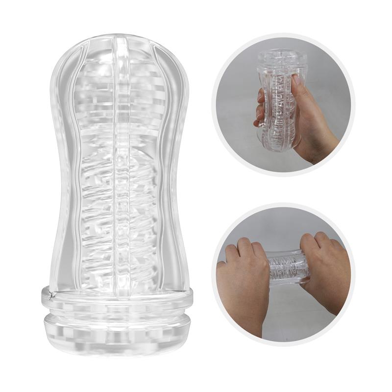 Black Hole Ball-Rolling Masturbator Cup Pink