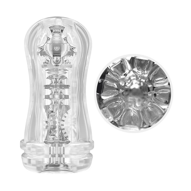 Planet Ball-Rolling Masturbator Cup Blue