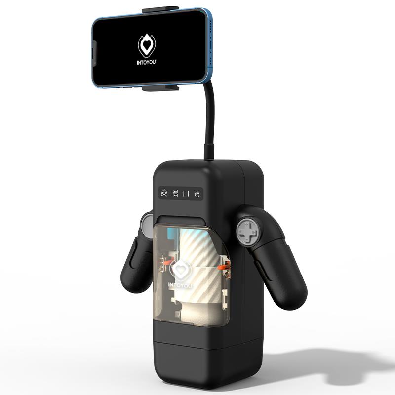 Elon Intelligent Masturbator with Up and Down Movement, Vibration, Heat and Phone Holder