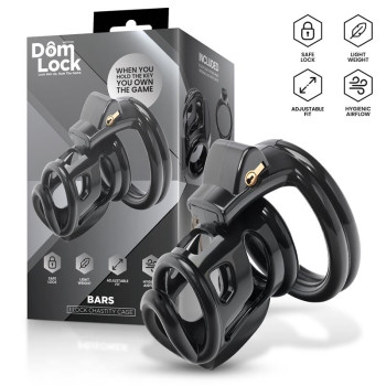 Bars Chastity Cage with Internal Lock