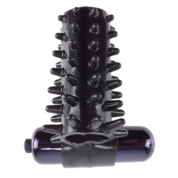 Fantasy C-Ringz Vibrating Super Sleeve Black