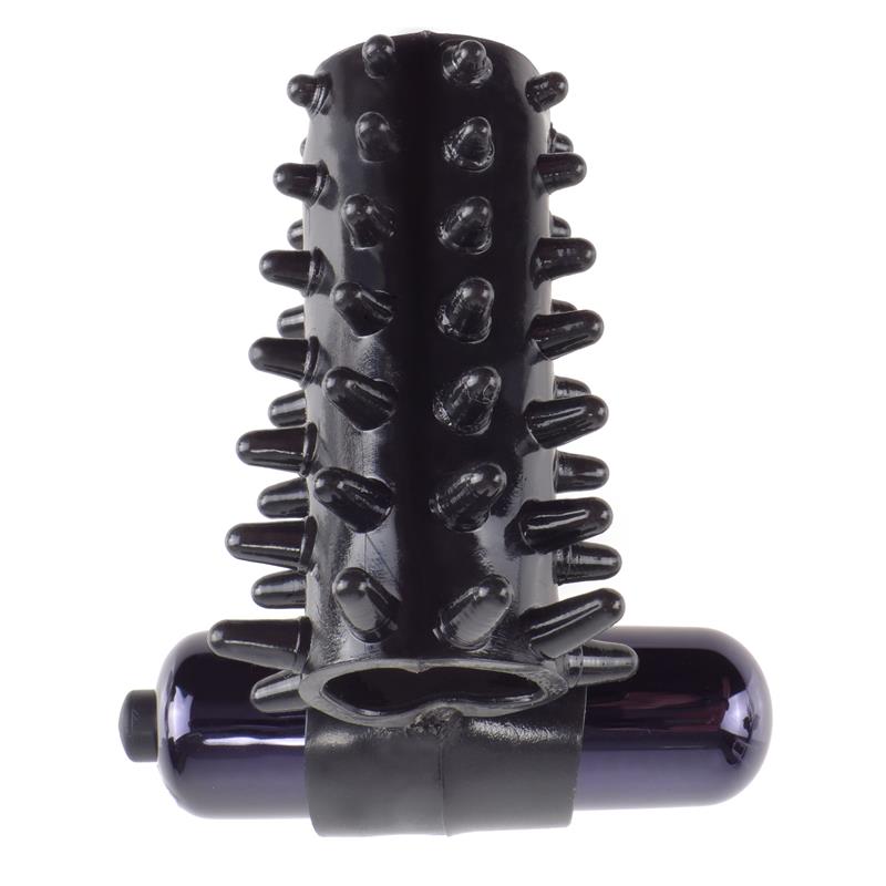 Fantasy C-Ringz Vibrating Super Sleeve Black