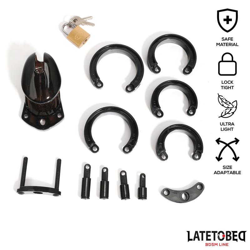 Chastity Penis Cage Short Black