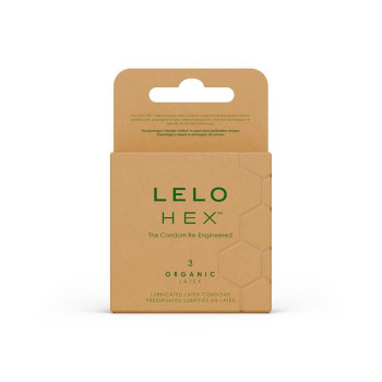 HEX Condoms Organic 3 units