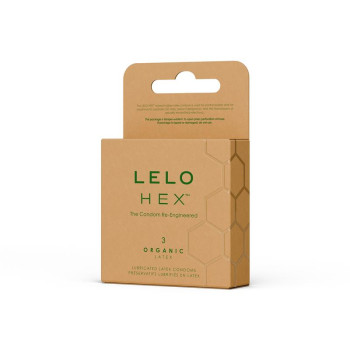 HEX Condoms Organic 3 units