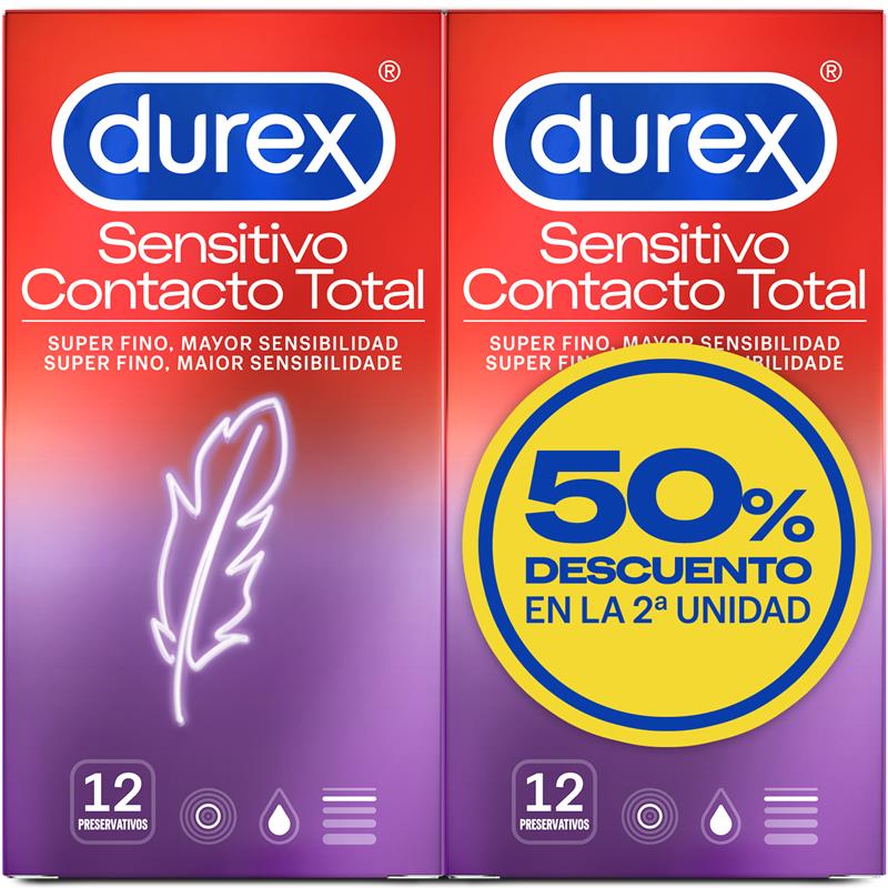 Condoms Super Fine Sensitive Duplo 2 x 12 units