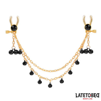Nipple Clamps with Chain and Bells