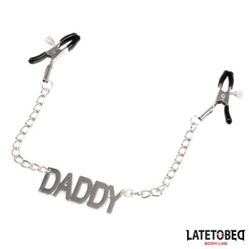 Nipple Clamps with Daddy