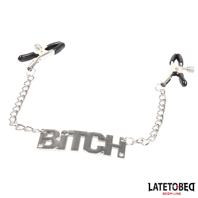Nipple Clamps with Bitch