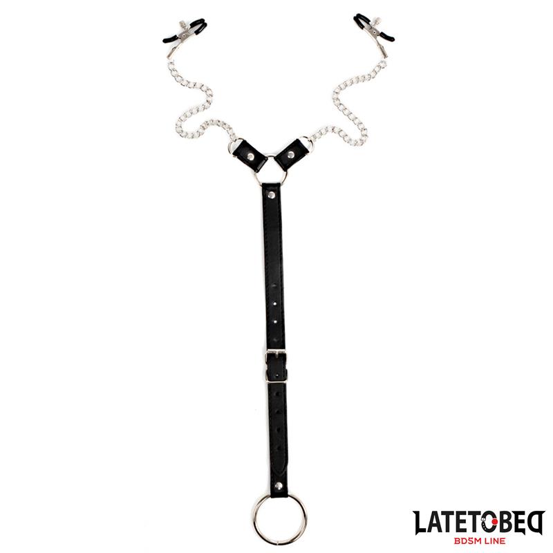 Nipple Clamps With Penis Ring