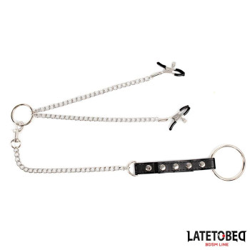 Nipple Clamps With Penis Ring