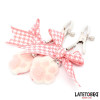 Nipple Clamps with Kitty Paw Pompon