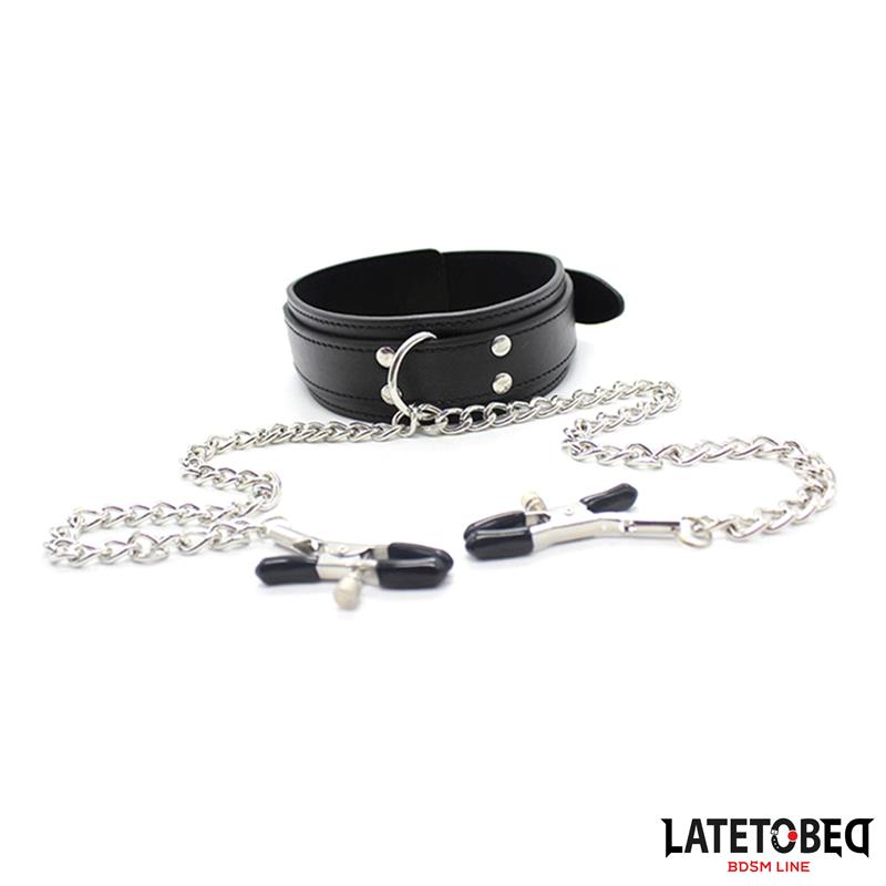 Collar with Nipple Clamps