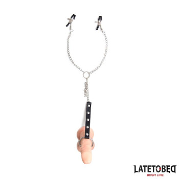 Nipple Clamps Cock Ring Set Adjustable