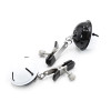 Nipple Clamps with Bell Black/White