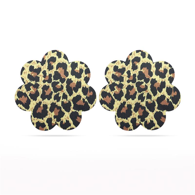 Pack  Nipple Covers Flower and Heart Leopard