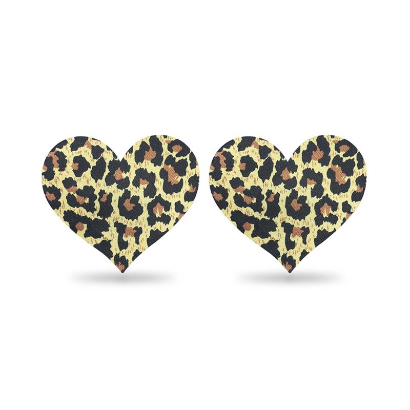 Pack  Nipple Covers Flower and Heart Leopard