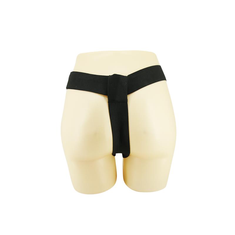 Strap-on with Silicone Dildo Black