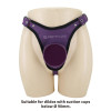 Caludio III Universal StrapOn Harness Purple