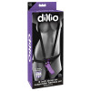 Harness with Dildo 16,5 cm Purple