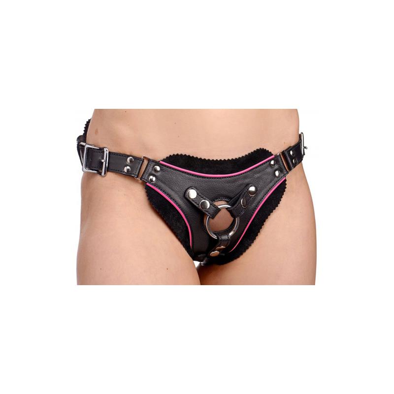 Flamingo Low Rise Strap-On Harness Black