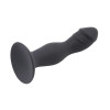Strap-On with Dildo Rumpy Silicone Black