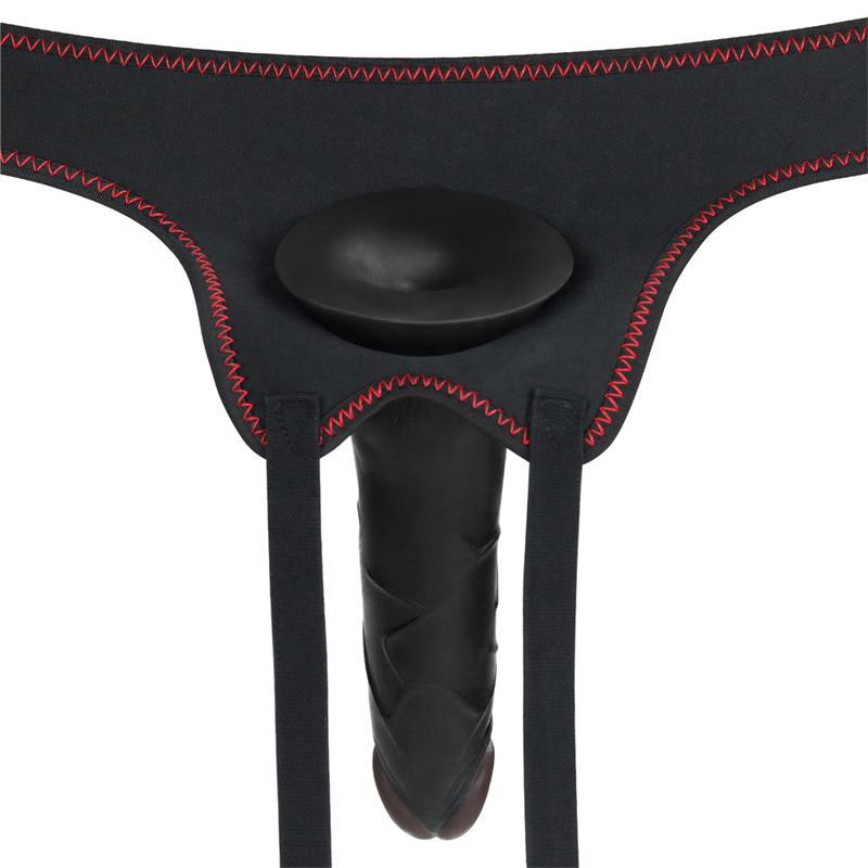 Adjustable Strap On with Dildo 7.5