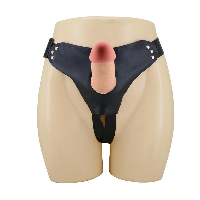 Hollow Strap-on Harness wt Dildo 19 cm Mavis