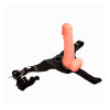 Strap-On with Dildo and Testicles Flesh 18,3 cm