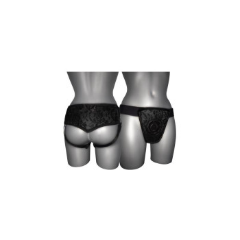 Strap On de Luxe Black With Back S - XL