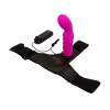 Strap-on with Dildo Purple 15.5 cm