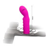 Strap-on with Dildo Purple 15.5 cm