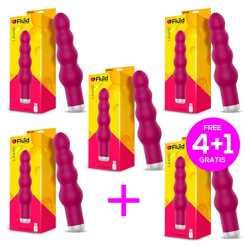 Pack 4+1 Laand 10 Modes Vibrator