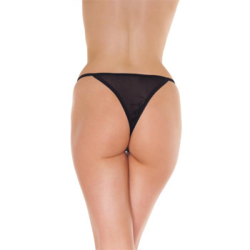Open G-String Black One Size