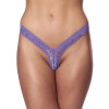 Thong Purple One Size
