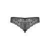 Contica Crotchless Panties Black