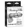Fetish Fantasy Elite Cockcage and Ring Set Black