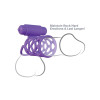 Fantasy C-Ringz Vibrating Couples Cage Purple