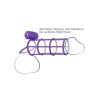 Fantasy C-Ringz Vibrating Climax Cage Purple