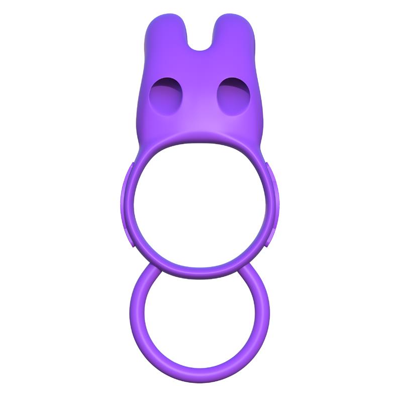 Fantasy C-Ringz Twin Teazer Rabbit Ring Purple