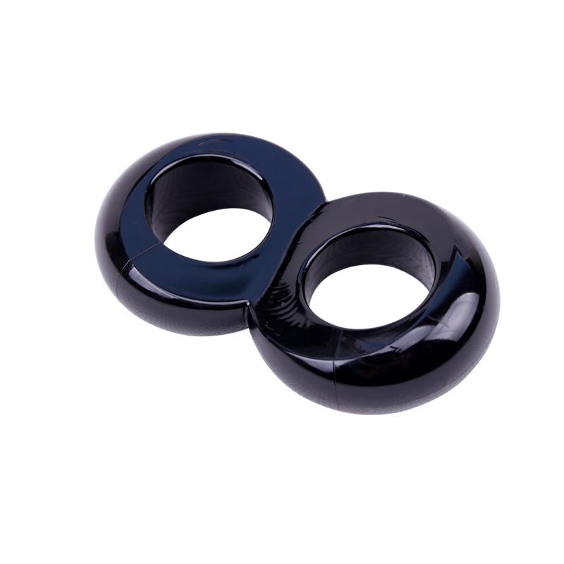 Duo Cock 8 Ball Ring-black