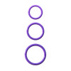 Fantasy C-Ringz Silicone 3-Ring Stamina Set Purple