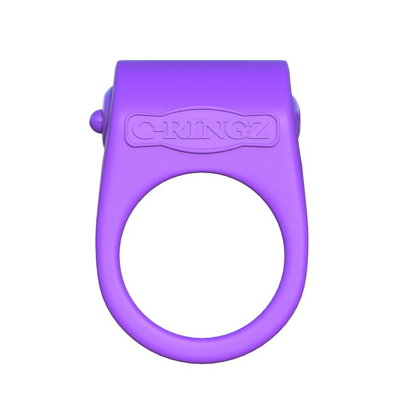 Fantasy C-Ringz Silicone Duo Ring Purple