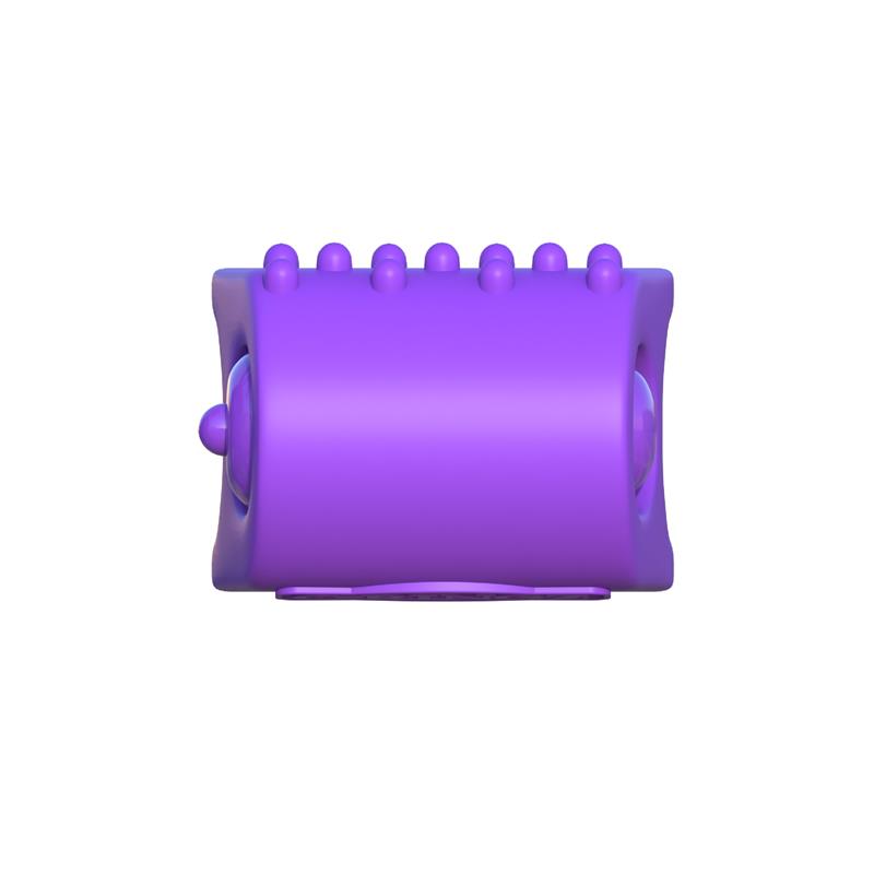 Fantasy C-Ringz Silicone Duo Ring Purple