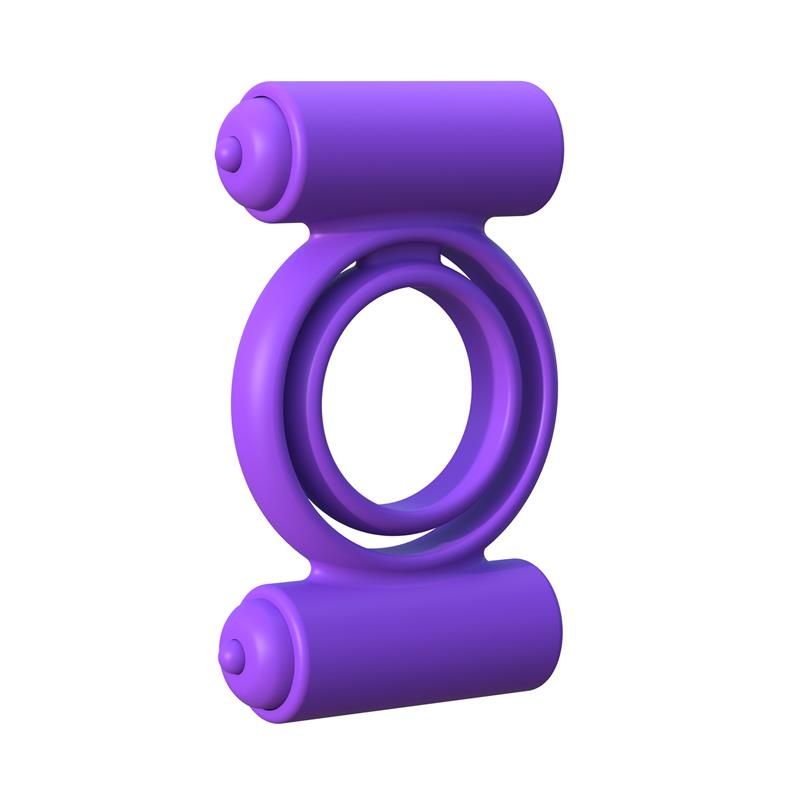 Fantasy C-Ringz Silicone Double Delight Purple