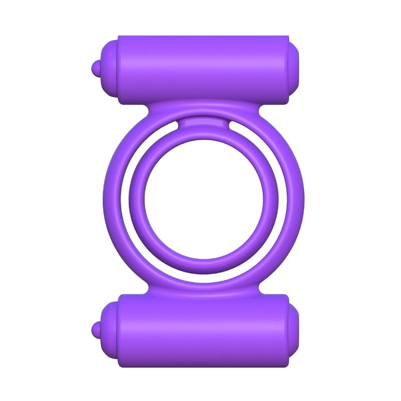 Fantasy C-Ringz Silicone Double Delight Purple